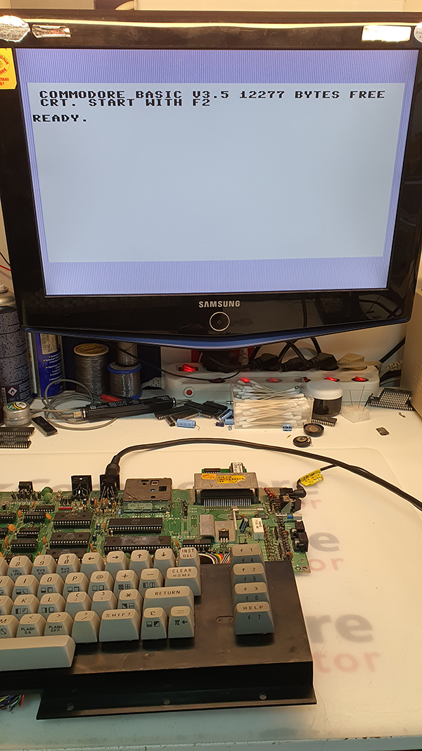 Commodore 16/116/Plus 4 1MB-os Cartridge Juhász Jácint fejlesztés