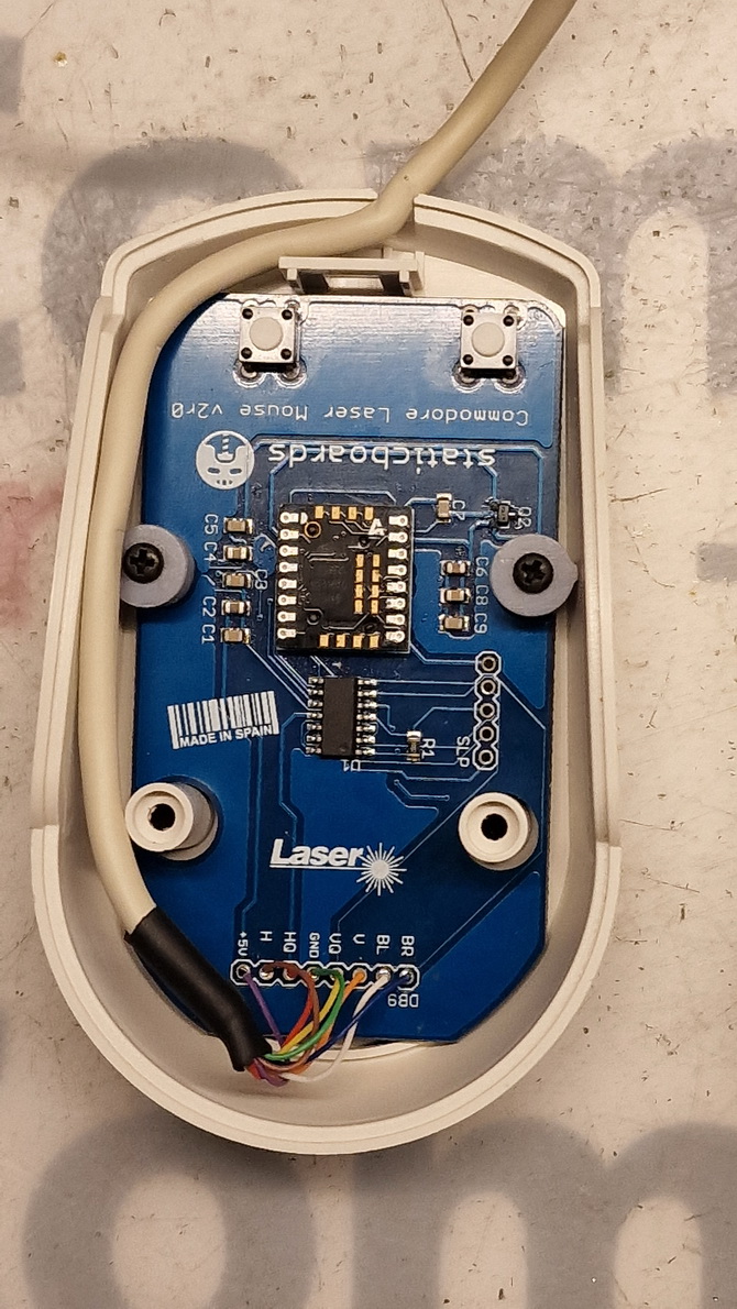 Amiga egér modernizálása