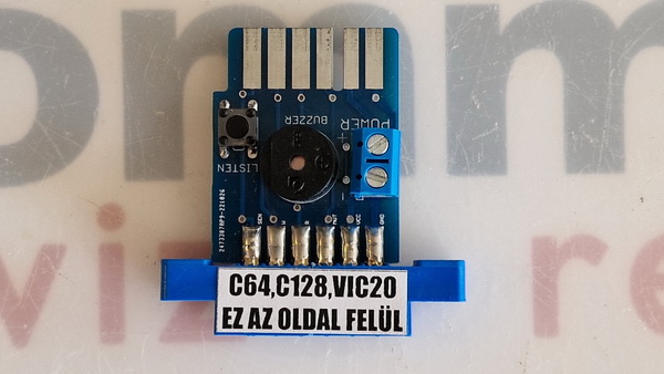 SD2iEC Juhász Jácint féle Commodore 64, 128 magnó port továbbító és zümmer