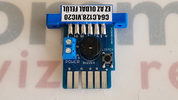 SD2iEC Juhász Jácint féle Commodore 64, 128 magnó port továbbító és zümmer